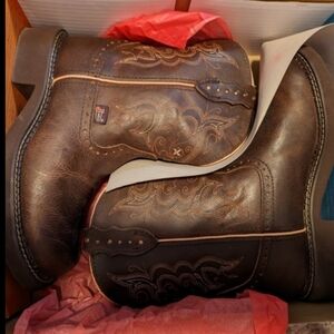 New Justin Ladies Gypsy Cowboy Boot 7.5 New in Box